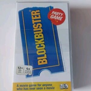 Blockbuster‎ Party Board Game Movie  Trivia 4+ Players 12+ Yrs Sealed
